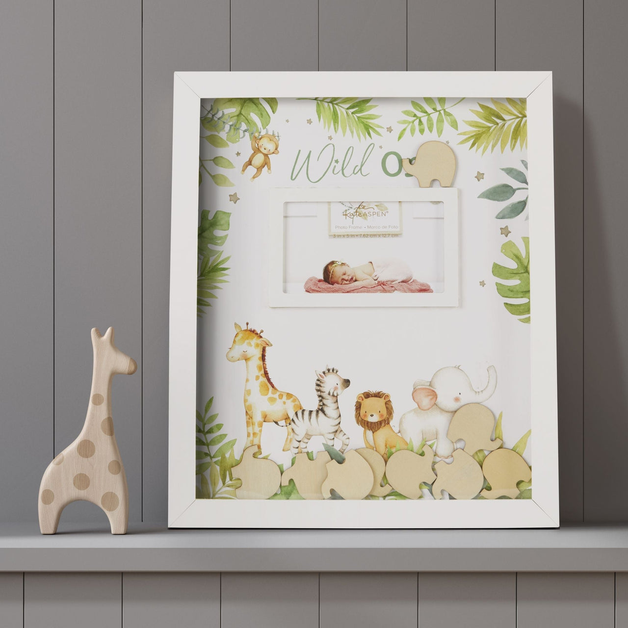 Baby Shower Guest Book Alternative - Safari