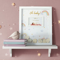 Thumbnail for Baby Shower Guest Book Alternative - Boho Rainbow