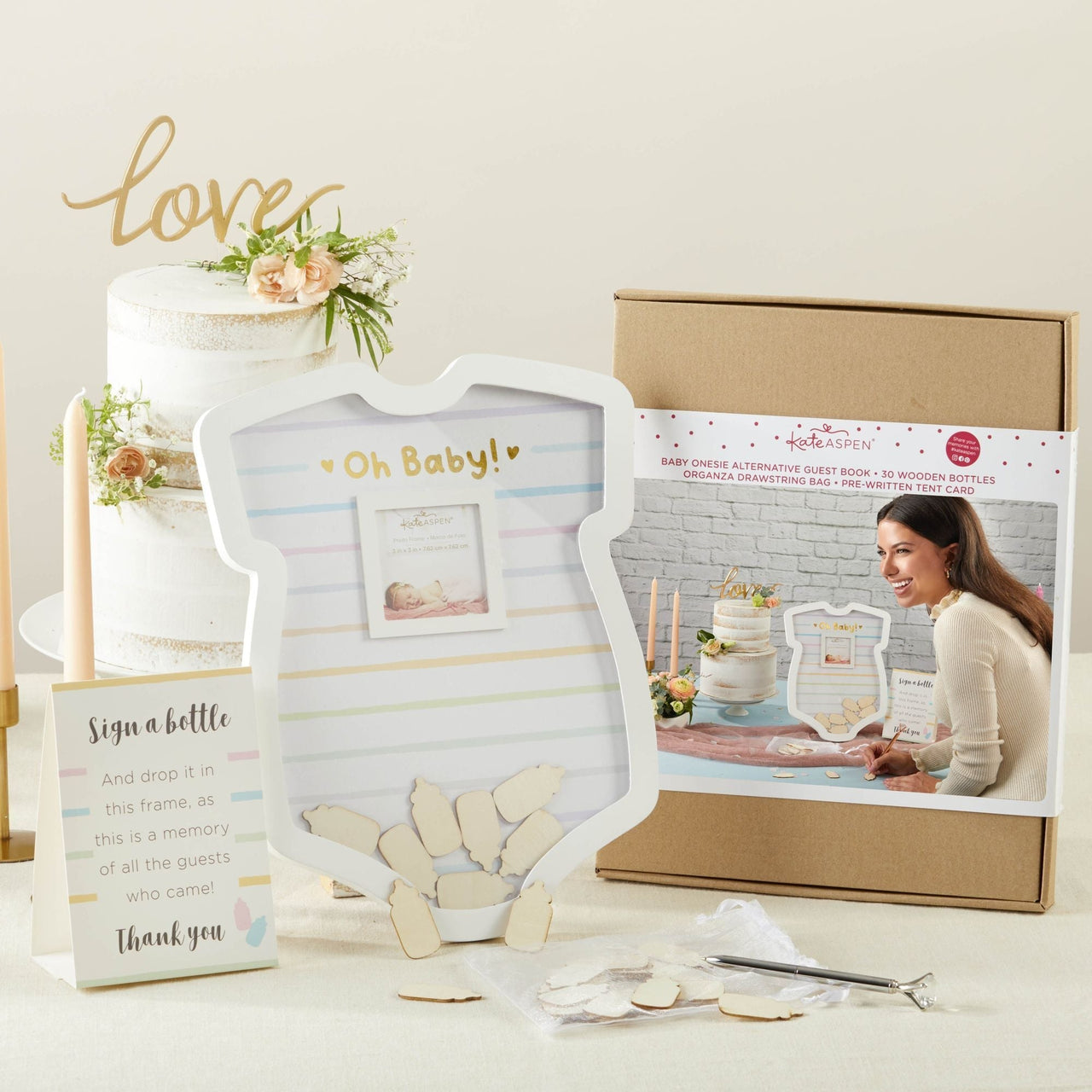 Baby Shower Guest Book Alternative - Onesie