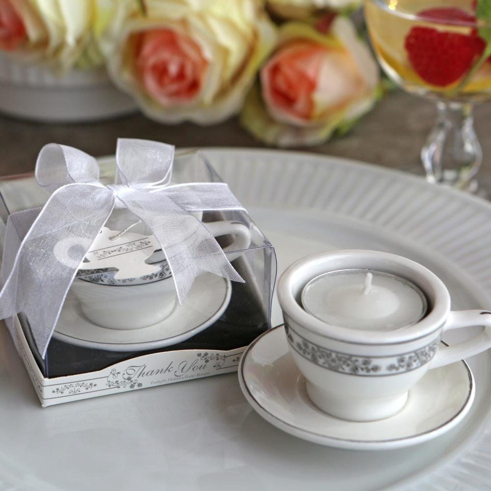 Teacups & Tea Lights Miniature Porcelain Tea Light Holder