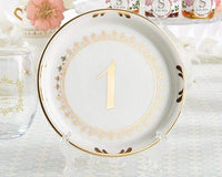 Thumbnail for Tea Time Vintage Plate Table Numbers (1-6)