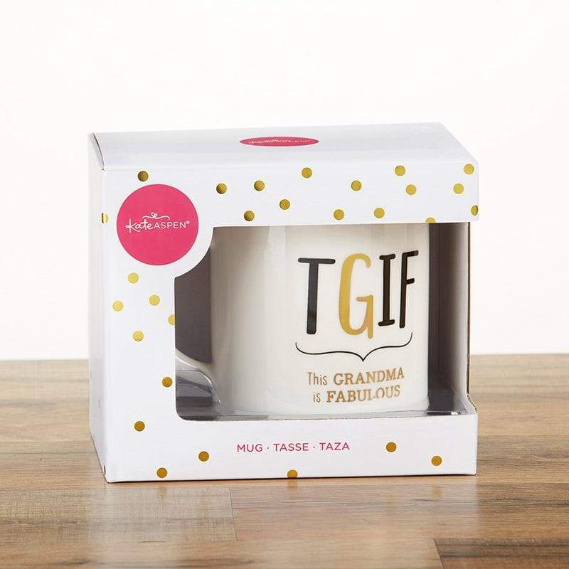Grandma TGIF 16 oz. White Coffee Mug