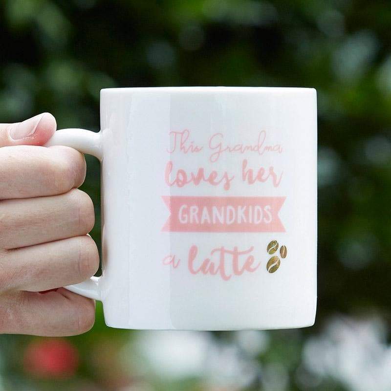 Grandma Latte 16 oz. White Coffee Mug