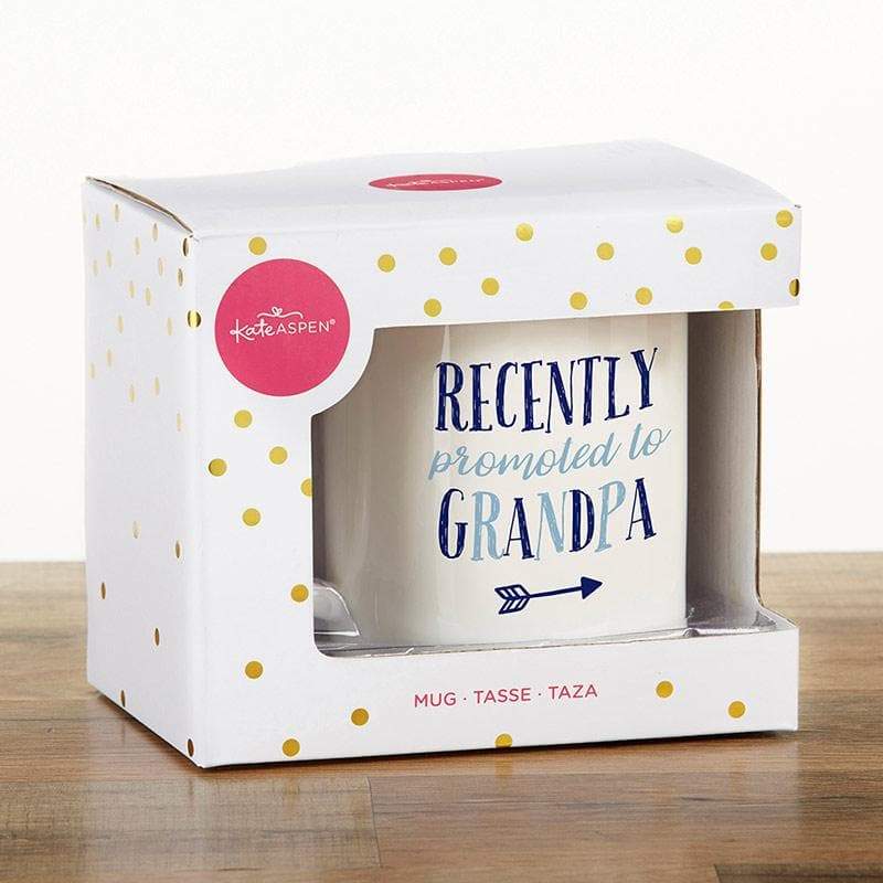 Promoted To Grandpa 16 oz. White Coffee Mug