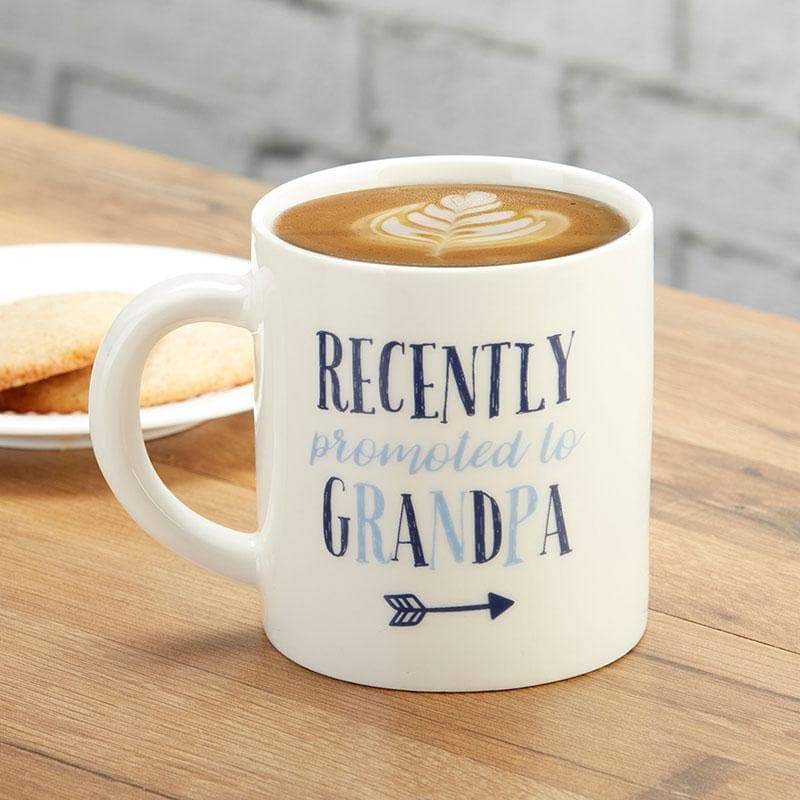 Promoted To Grandpa 16 oz. White Coffee Mug