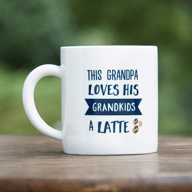 Grandpa Latte 16 oz. White Coffee Mug