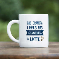 Thumbnail for Grandpa Latte 16 oz. White Coffee Mug