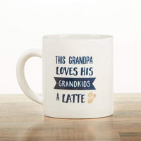 Thumbnail for Grandpa Latte 16 oz. White Coffee Mug