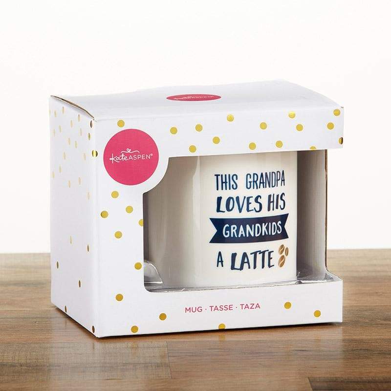 Grandpa Latte 16 oz. White Coffee Mug