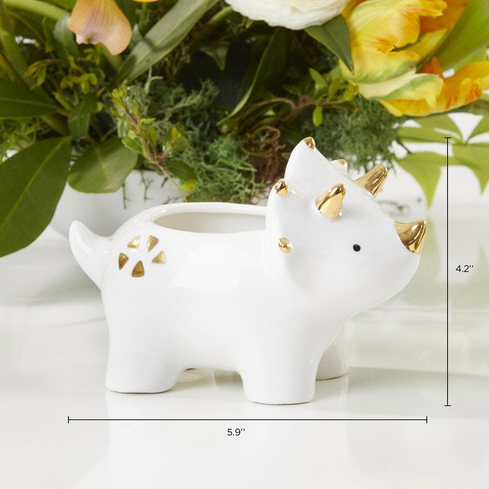 Dinosaur Ceramic Planter