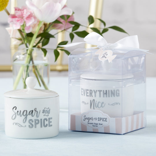 Sugar & Spice Ceramic Sugar Bowl