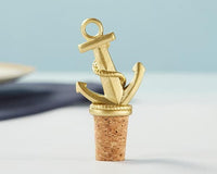Thumbnail for Gold Nautical Anchor Bottle Stopper