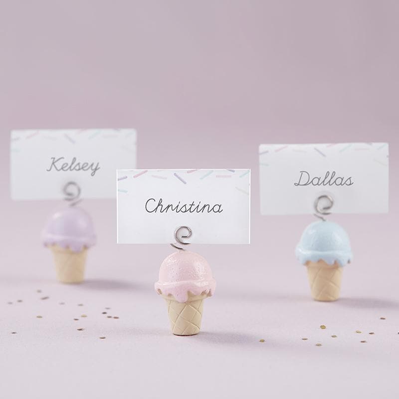 Ice Cream Place Card Holder (Set of 6)