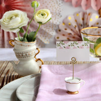 Thumbnail for Tea Time Whimsy Place Card Holder (Set of 6)