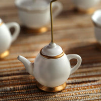 Thumbnail for Tea Time Whimsy Place Card Holder (Set of 6)