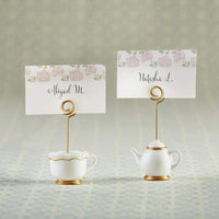 Thumbnail for Tea Time Whimsy Place Card Holder (Set of 6)
