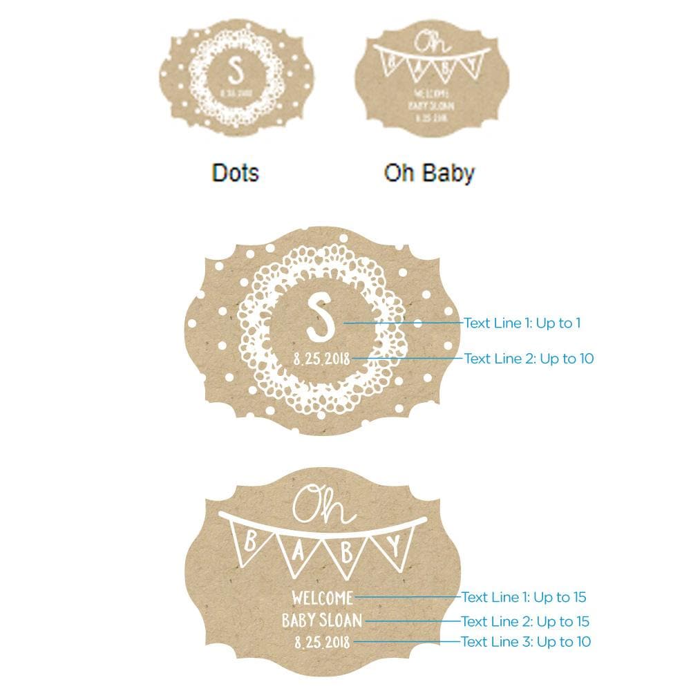 Personalized Rustic Charm Baby Shower Vintage Milk Bottle Favor Jar (Set of 12)