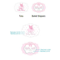 Thumbnail for Personalized Tutu Cute Ballerina Vintage Milk Bottle Favor Jar (Set of 12)