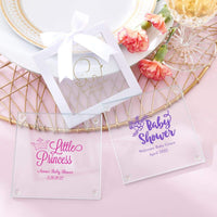 Thumbnail for Personalized Baby Glass Coaster
