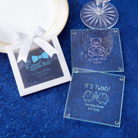 Thumbnail for Personalized Baby Glass Coaster