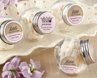 Thumbnail for Personalized Little Princess Mini Glass Favor Jars (Set of 12)