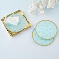 Thumbnail for Seaside Escape Glass Coaster (Set of 2)