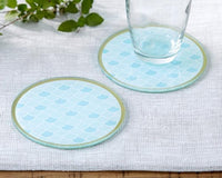 Thumbnail for Seaside Escape Glass Coaster (Set of 2)