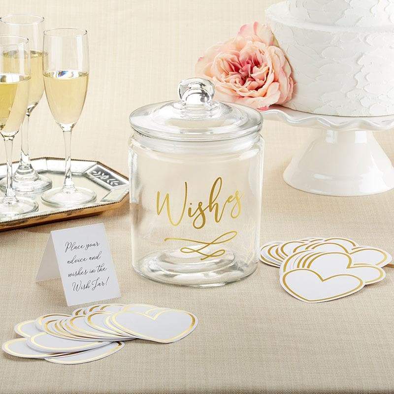 Wish Jar with Heart Shaped Cards