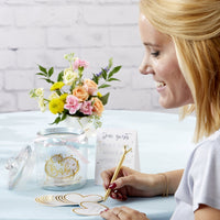 Thumbnail for Iridescent Baby Shower Wish Jar with Heart Shaped Cards