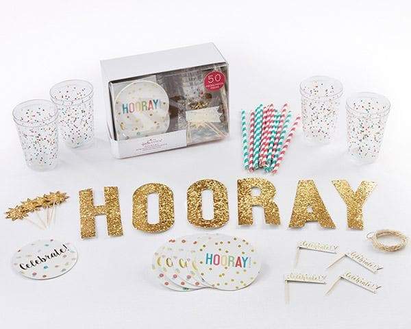 Hooray 50 Piece Party in a Box