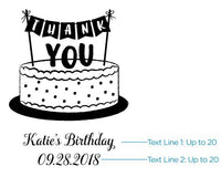 Thumbnail for Personalized Adult Birthday White Goodie Bag (Set of 12)