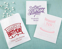 Thumbnail for Personalized Adult Birthday White Goodie Bag (Set of 12)