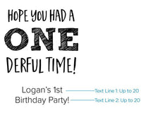 Thumbnail for Personalized Kids Birthday Kraft Goodie Bag (Set of 12)