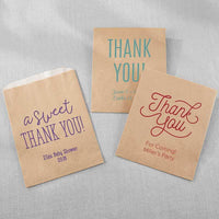 Thumbnail for Personalized Thank You Kraft Goodie Bag (Set of 12)