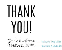 Thumbnail for Personalized Thank You White Goodie Bag (Set of 12)