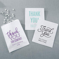 Thumbnail for Personalized Thank You White Goodie Bag (Set of 12)