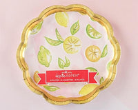 Thumbnail for Cheery & Chic Citrus 9 in. Paper Plates (Set of 8)
