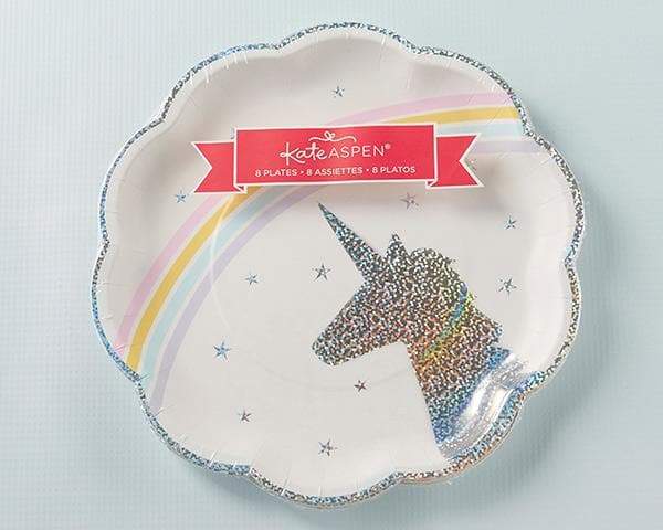 Enchanted Unicorn 9 in. Paper Plates (Set of 8)