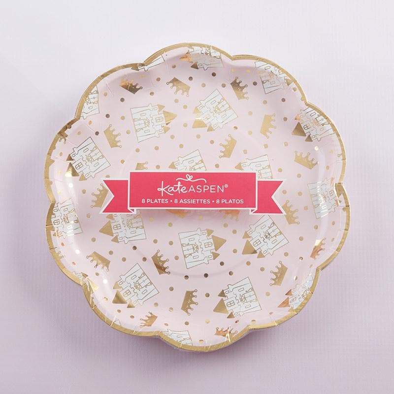 Princess 9 in. Paper Plates (Set of 8)