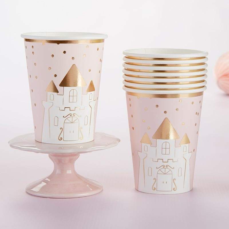 Princess 8 oz. Paper Cups (Set of 8)