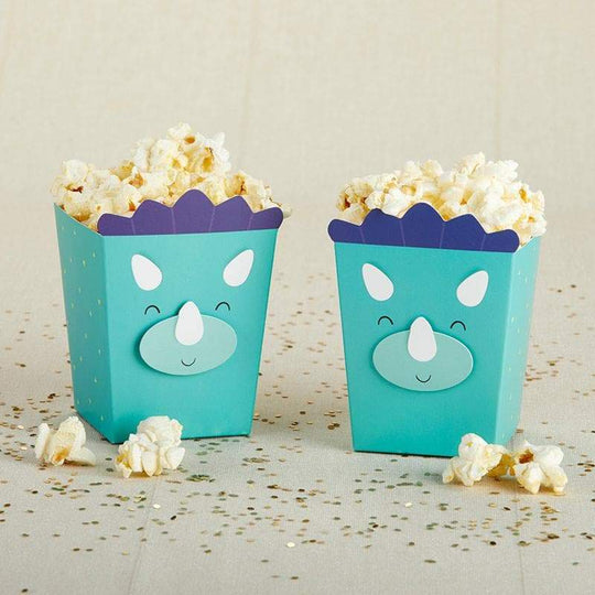 Dinosaur Popcorn Favor Box (Set of 12)