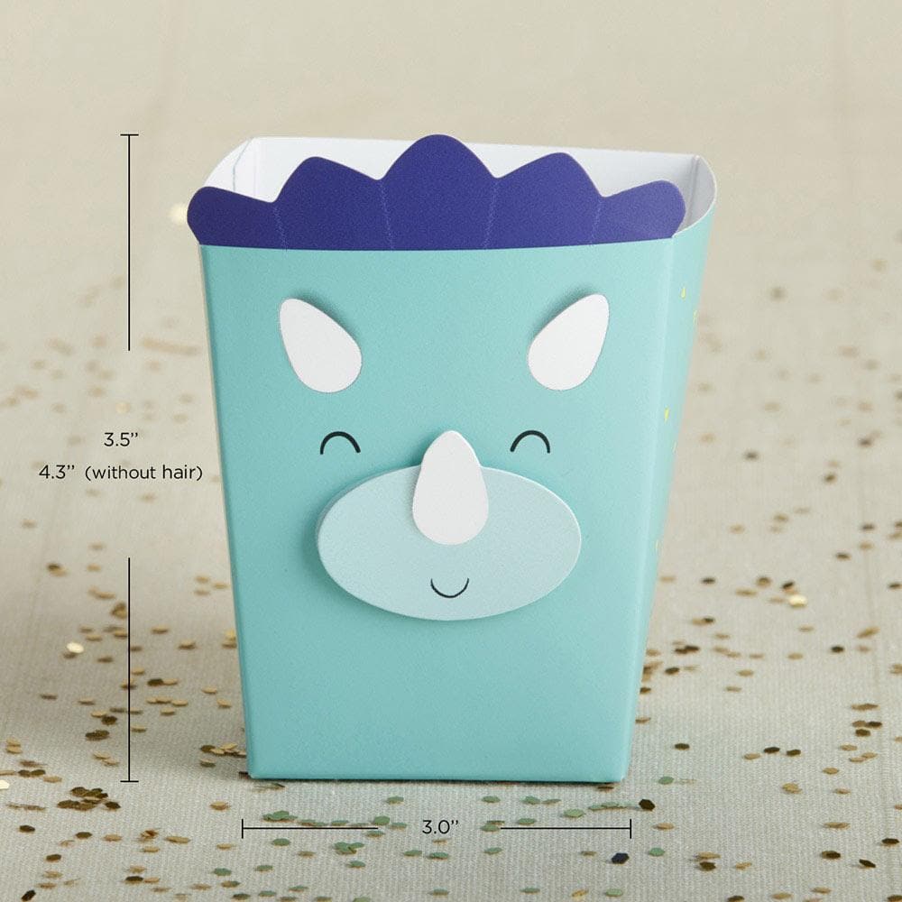Dinosaur Popcorn Favor Box (Set of 12)