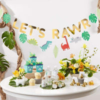 Thumbnail for Dino Party Banner (Set of 2)
