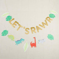 Thumbnail for Dino Party Banner (Set of 2)