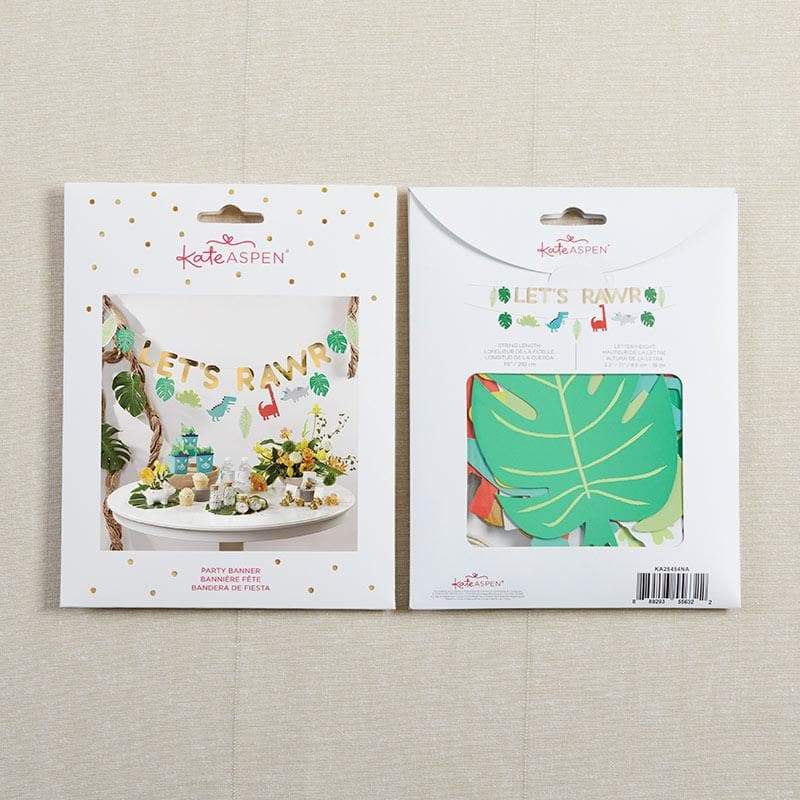 Dino Party Banner (Set of 2)