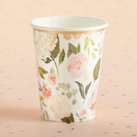 Thumbnail for Floral 8 oz. Paper Cups (Set of 8)