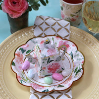 Thumbnail for Floral 7 in. Premium Paper Plates (Set of 16)