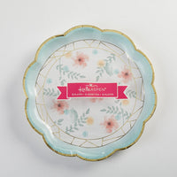 Thumbnail for Geometric Floral 9 in. Premium Paper Plates (Set of 8)