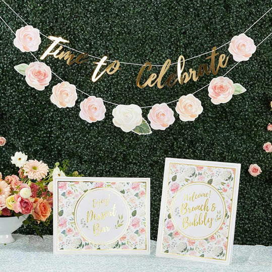 Floral Brunch Party Kit