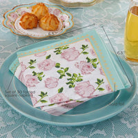 Thumbnail for Tea Time Whimsy Napkins - Blue (Set of 30)